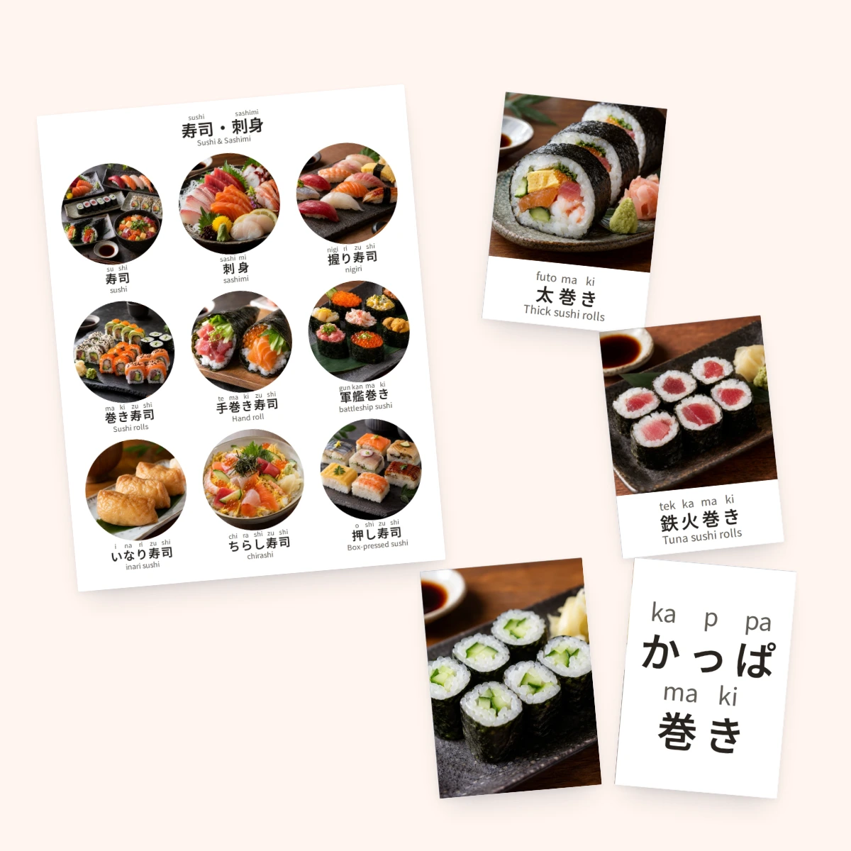 A selection of Japanese printables.